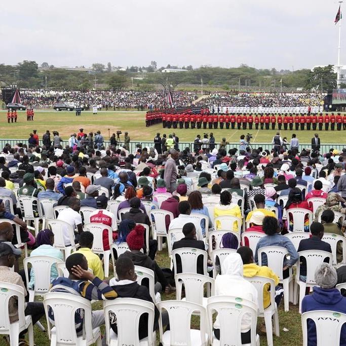 Kenya marks 60 years of independence, and the president defends painful economic measures